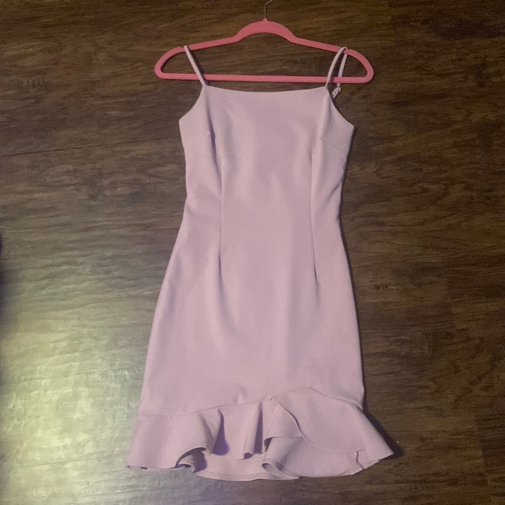light pink dress